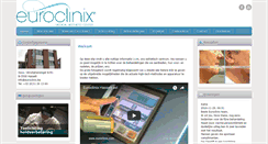Desktop Screenshot of euroclinix.be